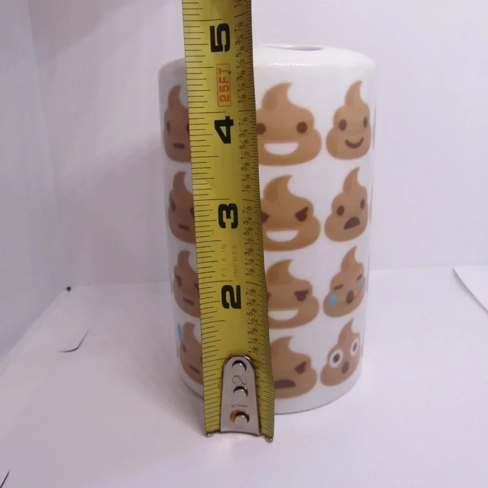 poop emojis toothbrush holder orca coatings (W3433)